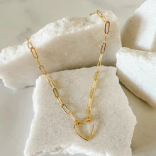 Load image into Gallery viewer, Amelia Open Heart Necklace