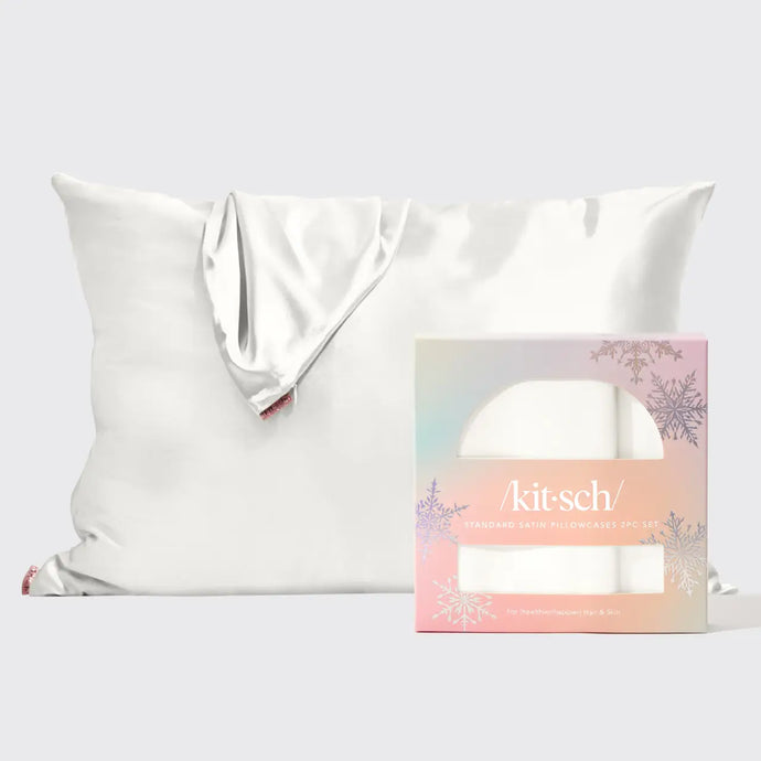 Kitsch Holiday Satin Pillowcase 2PC Set