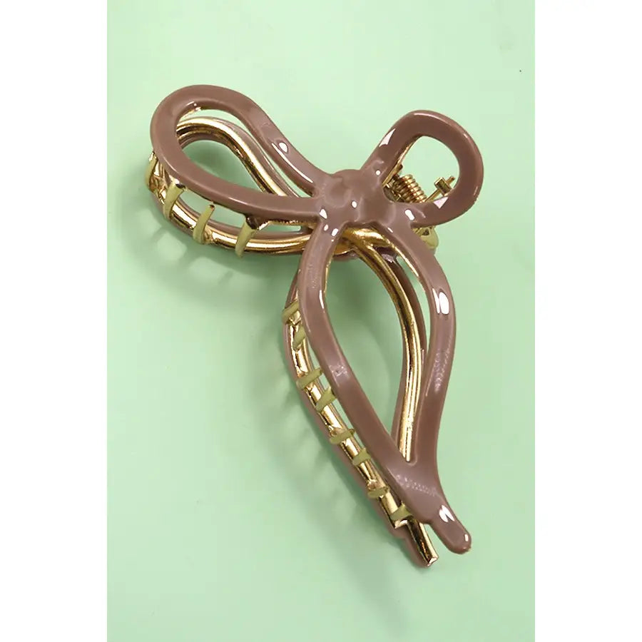 Emily Jumbo Bow Claw Clip