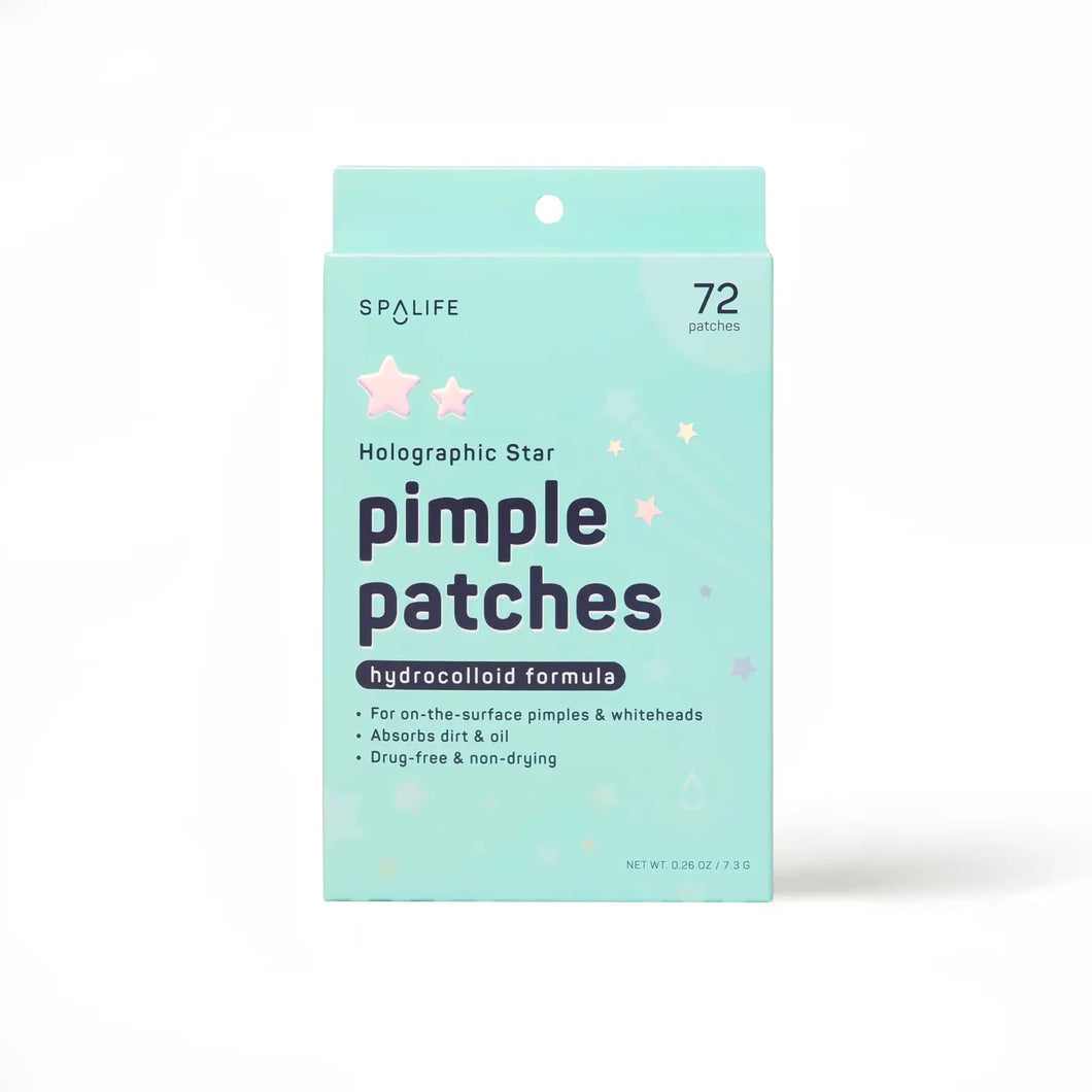 Holographic Star Hydrocolloid Pimple Patches 72Ct