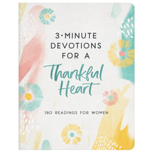 Load image into Gallery viewer, 3 Minute Devotions for a Thankful Heart