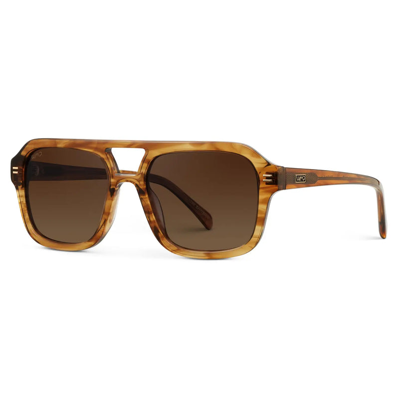 Amanda Bold Retro Aviator Sunglasses