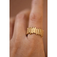 Load image into Gallery viewer, Isabella 18K Gold Plated Adjustable Ring