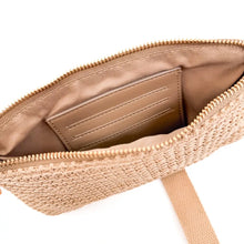 Load image into Gallery viewer, Rome Raffia Clutch Card Wallet