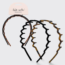 Load image into Gallery viewer, Kitsch Zig Zag Headband (2pc)