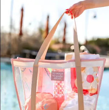 Bailey Iridescent Beach Tote