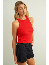 Load image into Gallery viewer, Lily Classic Ribbed Tank Top