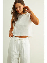 Load image into Gallery viewer, Shaina Embroidered Sleeveless Top