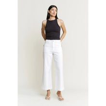 Load image into Gallery viewer, Julia High Rise Wide Cropped Pant