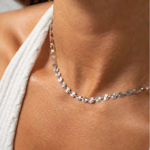 Load image into Gallery viewer, Madelyn Silver Disc Necklace