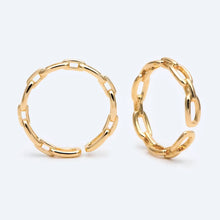 Load image into Gallery viewer, Adjustable Layering Gold Rings