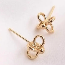 Load image into Gallery viewer, Emilia 14K Gold Plated Stud Earring
