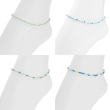 Load image into Gallery viewer, Sadie Stretch Seed Bead Anklets