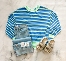 Load image into Gallery viewer, Emma Contrast Trim Sweatshirt