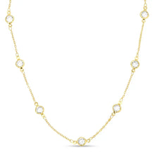 Load image into Gallery viewer, Aubrey Framed Crystal Collar Necklace