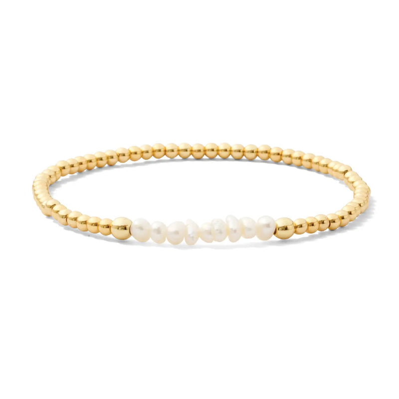 Natalia Pearl Accented Stretch Bracelet
