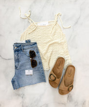 Load image into Gallery viewer, Holly Pointelle Knit Top