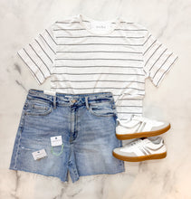 Load image into Gallery viewer, Lucy Striped Cotton Linen Top