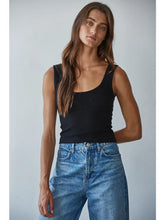 Load image into Gallery viewer, Charlotte Seamless Scoop Neck Tank