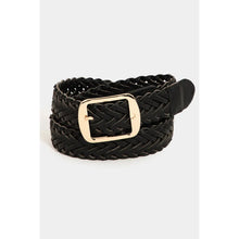 Load image into Gallery viewer, Levi Vegan Leather Braided Belt