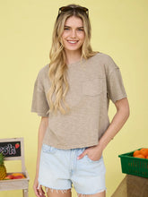 Load image into Gallery viewer, Scottie Raw Edge Exposed Seam Top