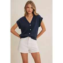 Load image into Gallery viewer, Merris Soft Cotton Sweater Vest