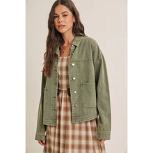 Load image into Gallery viewer, Libbi Oversized Utility Jacket