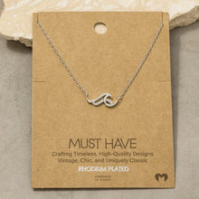 Load image into Gallery viewer, Emi Wave Pendant Necklace