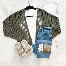 Load image into Gallery viewer, Keira Crochet Open Cardi