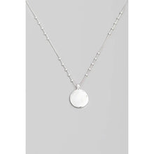 Load image into Gallery viewer, Regan Coin Pendant Necklace