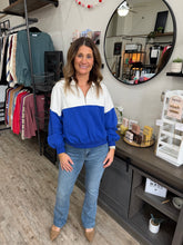 Load image into Gallery viewer, Faith Colorblock Pullover