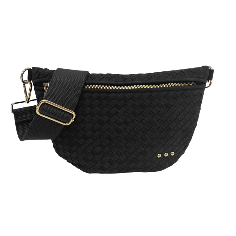 Westlyn Suede Woven Bum Bag