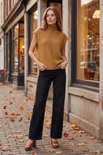 Load image into Gallery viewer, Linsey Caramel Sleeveless Sweater