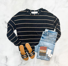 Load image into Gallery viewer, Mia Long Sleeve Striped Top