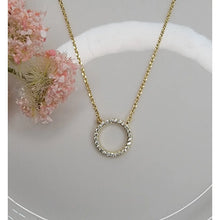 Load image into Gallery viewer, Eva Circle Pendant Necklace