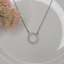 Load image into Gallery viewer, Eva Circle Pendant Necklace