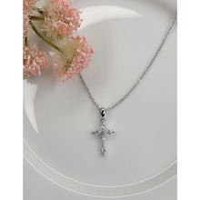 Load image into Gallery viewer, Callie Small Cross Necklace