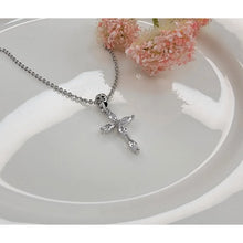 Load image into Gallery viewer, Callie Small Cross Necklace