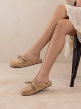 Load image into Gallery viewer, Ellison Almond Tie Mule