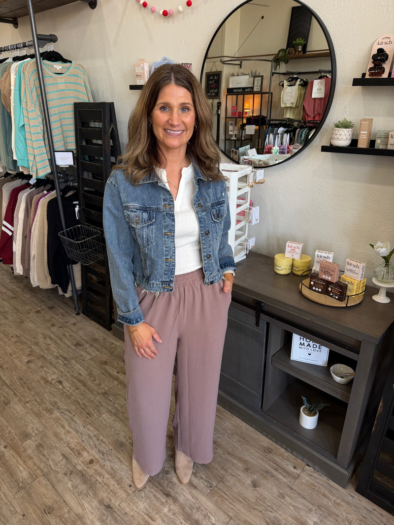 Amber Medium Wash Denim Jacket