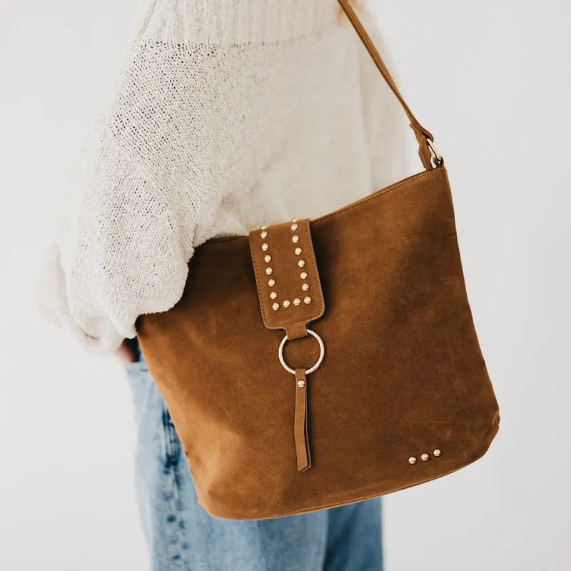 Lexi Suede Bucket Bag