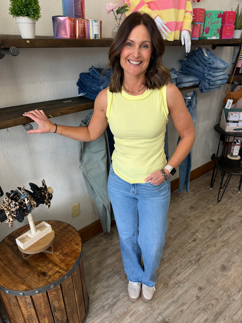 Audrey Seam Detail Tank