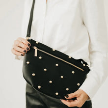 Load image into Gallery viewer, Jessi Gold Studded Crossbody Bag