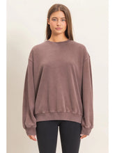 Load image into Gallery viewer, Natasha Mineral Wash Sweatshirt