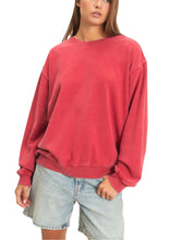Load image into Gallery viewer, Natasha Mineral Wash Sweatshirt
