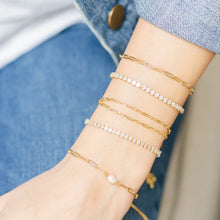 Load image into Gallery viewer, Lynnae Double Link Pulley Bracelet