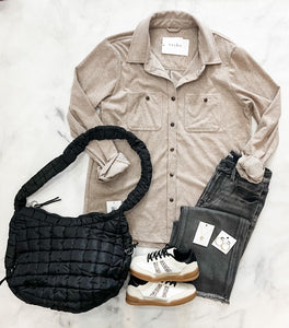 Lily Tan Button Down