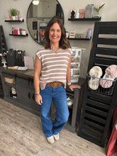 Load image into Gallery viewer, Audra Striped Sweater Top