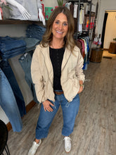 Load image into Gallery viewer, Kylie Drawstring Hooded Jacket