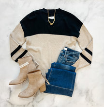 Load image into Gallery viewer, Marleigh Striped Casual Sweater